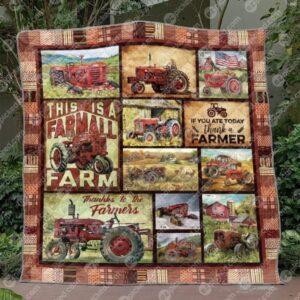Thanks To The Farmer Quilt Blanket Tm99  Quilt